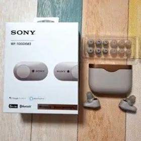 SONY WF-1000XM3 プラチナシルバー 箱付き ワイヤレスイヤホン