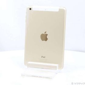 〔中古〕Apple(アップル) iPad mini 3 16GB ゴールド MGYR2J／A au〔377-ud〕