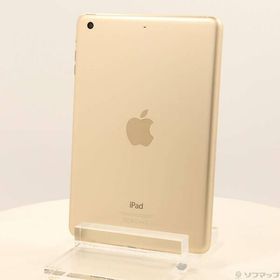 〔中古〕Apple(アップル) iPad mini 3 128GB ゴールド MGYK2J／A Wi-Fi〔349-ud〕