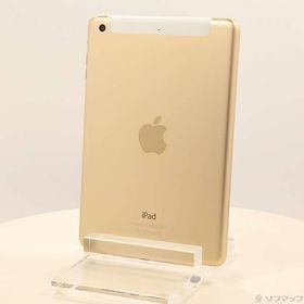 〔中古〕Apple(アップル) iPad mini 3 16GB ゴールド MGYR2J／A docomo〔344-ud〕