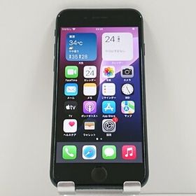 iPhoneSE 第3世代 128GB au ミッドナイト 送料無料 即決 本体 c14231