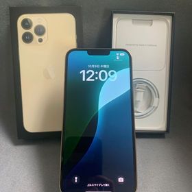 超美品 国内版 SIMフリー iPhone13 Pro Max 256GB ゴールド色