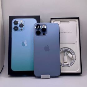 iPhone 13 Pro Max 128GB バッテリー100％ シエラブルー［土浦］