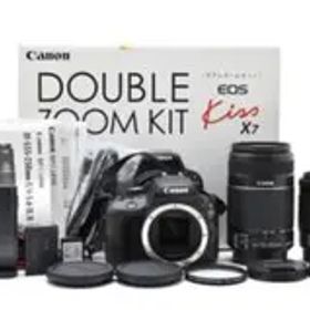 ★極上品★ CANON EOS Kiss X7 ダブルズームキット 元箱付属