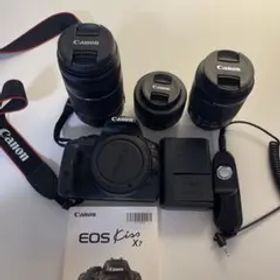 Canon EOS Kiss X7 レンズ3本セット