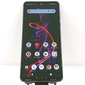 【ジャンク品】AQUOS R5G SH-51A ドコモ ブラックレイ c13662