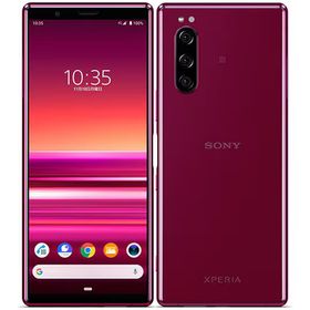 【中古】 Xperia 5 901SO[64GB] SoftBank レッド【安… SoftBank/Y!mobile 状態A 64GB