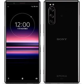【中古】 Xperia 5 SOV41[64GB] au ブラック【安心保… au/UQ mobile 状態B 64GB