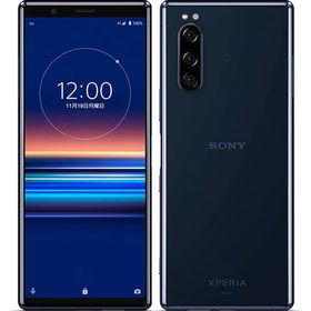 【中古】 Xperia 5 SOV41[64GB] au ブルー【安心保証… au/UQ mobile 状態B 64GB