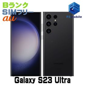 ★良品中古★SCG20 512GB Galaxy S23 Ultra ブラック D038323-