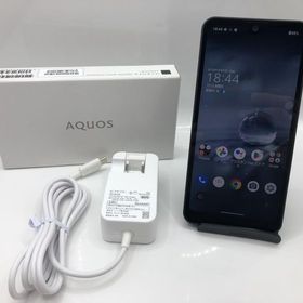 【Simフリー】Y!mobile AQUOS wish2 A204SH チャコール【純正AC付】