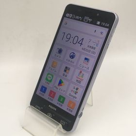 4092005K【美品】509SH/シンプルスマホ3(ライラックシルバー)