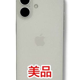 【バッテリー100%】iPhone 16 256GB ホワイト SIMフリー