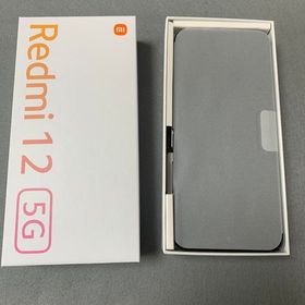新品未使用 SIMフリー Xiaomi Redmi12 5G 128GB ブラック色 XIG03