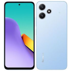 【らいぶshop】Redmi 12 5G XIG03 4G+128G ブルー ★ロック解除