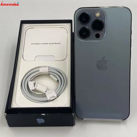 爆速発送iPhone13 Pro 512GB シエラブルー MLV03J/A AU版SIMフリー