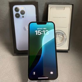 超美品 国内版 SIMフリー iPhone13 Pro 128GB ブルー色