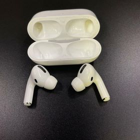 アップル(Apple)の【全額返金保証】【最速発送】Apple AirPods Pro 美品 動作確認済(ヘッドフォン/イヤフォン)