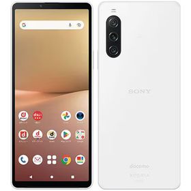 【中古】 Xperia 10 V SO-52D[128GB] docomo ホワイト… docomo 状態A 128GB