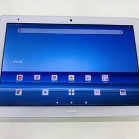 ★送料無料★ジャンク★docomo★dtab d-41A★ホワイト★0088280000137★SYS★10/14