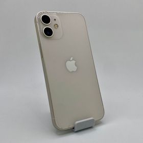 iPhone 12 mini 128GB バッテリー100％ ホワイト SIMフリー［土浦］