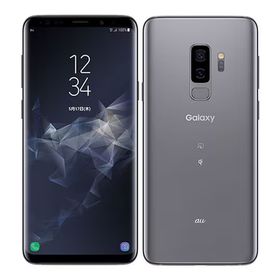 【中古】 Galaxy S9+ SCV39[64GB] au チタニウムグレ… au/UQ mobile 状態B 64GB