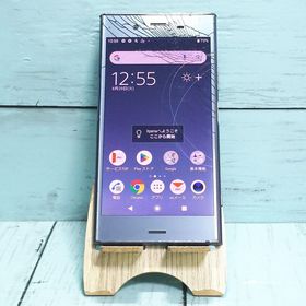 au Xperia XZ1 SOV36 Moonlit Blue ブルー [ジャンク] 368