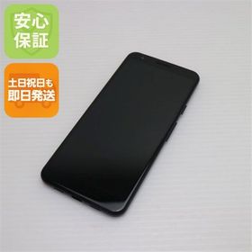 安心保証 新品同様 SoftBank Google Pixel 3a 64GB ブラック