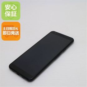 安心保証 新品同様 SoftBank Google Pixel 3a 64GB ブラック
