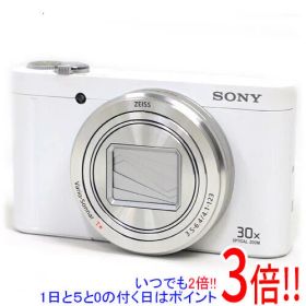 【1日と5.0のつく日、18日はポイント3倍！】【中古】SONY製 Cyber-shot DSC-WX500 ホワイト/1820万画素