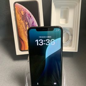 中古 国内版 SIMフリー iPhoneXS 256GB ゴールド色