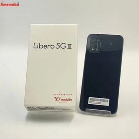 Libero 5G III 64GB ブラック A202ZT Y!mobile版SIMフリー 極美品