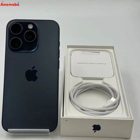 爆速発送iPhone15 Pro 128GB ブルーチタニウム MTUA3J/A SIMフリー 美品