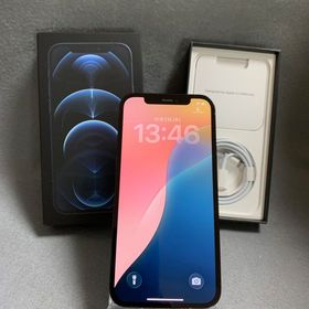 美品 国内版 SIMフリー iPhone12 Pro 256GB パシフィックブルー色