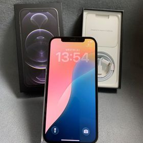 美品 国内版 SIMフリー iPhone12 Pro 256GB グラファイト色