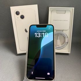 美品 Appleストア版 SIMフリー iPhone13 mini 128GB スターライト色