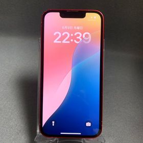 美品 Appleストア版 SIMフリー iPhone13 mini 128GB レッド色