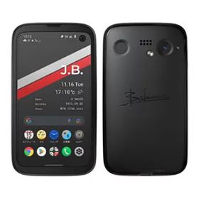 【中古】 SoftBank BALMUDA Phone A101BM ブラック【… SoftBank/Y!mobile 状態A 128GB
