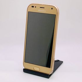 らくらくスマートフォン me F-01L ゴールド 32GB docomo 送料無料［牛久］
