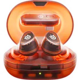 SteelSeries スティールシリーズ 完全ワイヤレスゲーミングイヤホン Arctis GameBuds Glorange アクティブノイズキャンセリング/2.4GHzワイヤレス/Bluetooth対応 グローレンジ 61683