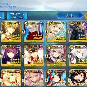 FGO 引退アカウント 凸カレ有り ギルガメッシュ、村正宝具5 人...