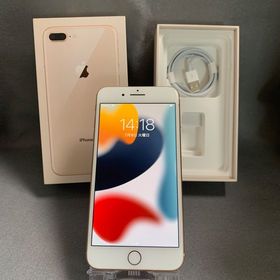 美品 国内版 SIMフリー iPhone8 PLUS 256GB ゴールド色