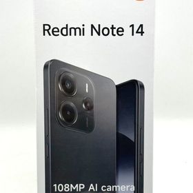 Redmi Note 14 4G 8GB/256GB ミッドナイトブラック 海外版 SIMフリー