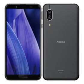 【中古】 AQUOS sense3 SH-M12[64GB] SIMフリー ブラ… SIMフリー 状態A 64GB