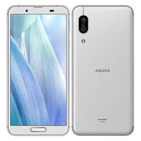 【中古】 AQUOS sense3 SH-M12[64GB] SIMフリー シル… SIMフリー 状態B 64GB