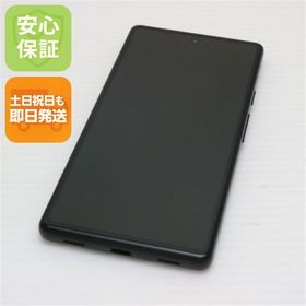 安心保証 美品 SoftBank Google Pixel 6a 128GB チャコール