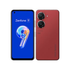 Bランク ZenFone 9 5G AI2202 128GB RAM8GB サンセットレッド SIMフリー