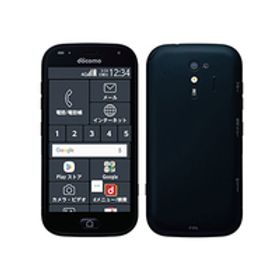 Cランク らくらくスマートフォン me F-01L ブラック docomo版SIMフリー