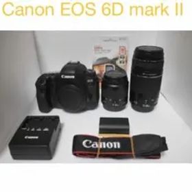 一眼レフカメラ/Canon EOS 6D Mark II/標準&望遠レンズセット