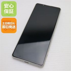 安心保証 新品同様 SOG09 Xperia 5 IV エクリュホワイト